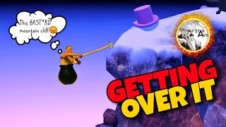 🔴HARDEST GAME EVER ! Can We Get Over this Cliff 🥲 | GETTING OVER IT | FUNNY OR RAGE ?