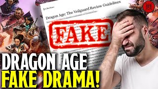 FAKE Dragon Age The Veilguard Drama EXPOSED!