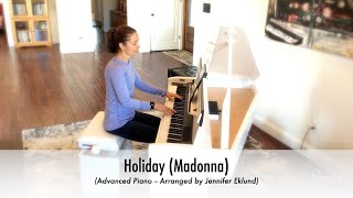 Holiday (Madonna) Piano Cover with Sheet Music (Advanced)