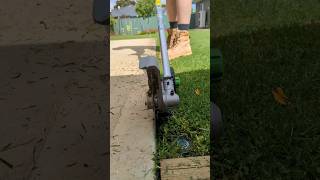 Ego Powerplus multi tool in action!  #shorts #lawncare #lawn #egopowerplus