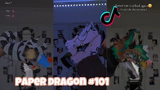 Dragon Puppet TikToks - Paper Dragon TikTok Compilation #101