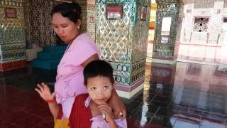 Sutaungpyay Paya Pagoda, top of Mandalay Hill, Mandalay, Myanmar.