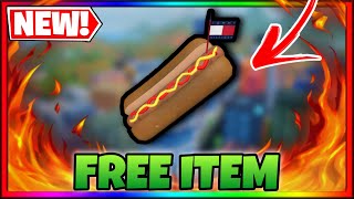 (🌭FREE!) HOW TO GET THE "TJ GIANT BACK HOTDOG" FREE ITEM | TOMMY PLAY - ROBLOX