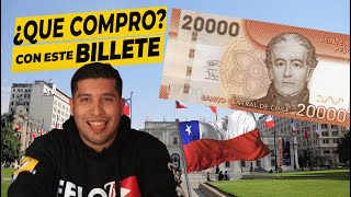 🔥✅EN CHILE ¿QUÉ COMPRO CON $20.000 PESOS CHILENOS 🇲🇽|¿PARA QUE ME ALCANZA?