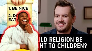 FIRST TIME REACTING TO JIM JEFFERIES | Should We Be Teaching Religion to Children?