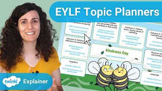 Topic Planners for EYLF