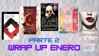 📚 LIBROS LEÍDOS 📚 || WRAP UP ENERO 2022 Parte 2 || Thriller, vampiros y mucha fantasía ✨