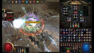 Path of Exile 3.19 - Paradise - Diff 12 - 4 Man-Party - EXP Testing