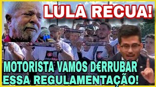 LULA RECUA E DEPUTADO KIM SOLTO O VERBO SOBRE A REGULAMENTAÇÃO #uber #99pop #indrive