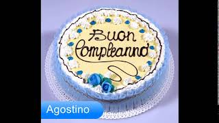 Buon compleanno  AGOSTINO - Auguri