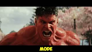 NEW RED HULK GOES CRAZY SCENE In Captain America Brave New World New Trailer   RED HULK NEW Footage7