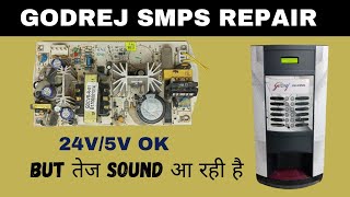 Godrej  coffee Machine Smps Repair||Loud Sound