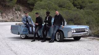 1962 Lincoln Continental filming an advertising campaign in Malaga