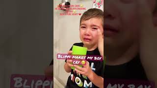 Blippi makes Liam cry