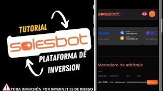 Tutorial de la plataforma Solesbot (No está funcionando)