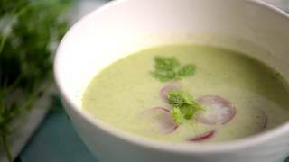 EXKi - Creamy radish leaf soup - Our vegetable of the month "Aprilis"