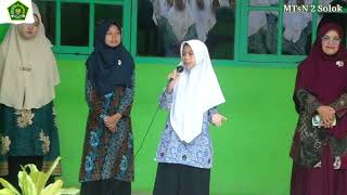 Bilingual | Bahasa Inggris dan Bahasa Arab Siswa/i MTsN 2 Solok