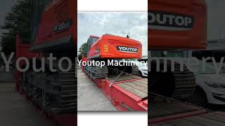 Youtop 23 ton excavator shipping to customer #excavator #construction #youtop #shorts