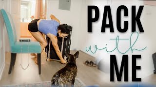 Underwear, Gym Outfits, Hair Products, Traveling with Food | Packing Vlog