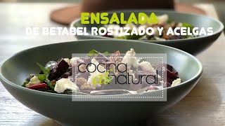 Ensalada de betabel rostizado y acelgas EN VIVO