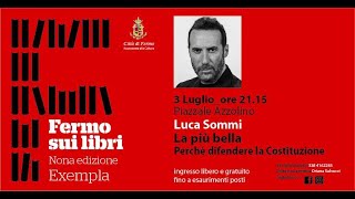 Fermo sui Libri 2024: Luca Sommi. Integrale