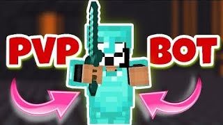 The BEST Mcpe PVP Practice Map With BOTS (how to download)