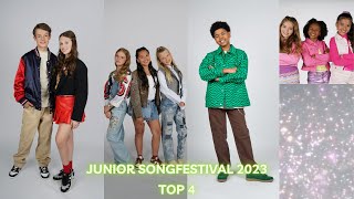 Junior Songfestival 2023 - My Top 4 - Netherlands