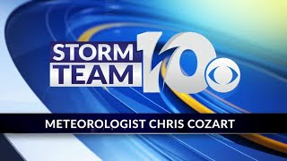 Chris's Monday noon forecast