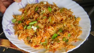 Veg. Schezwan Fried Rice / फ्राइड राइस रेसिपी