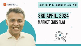 Nifty, Banknifty and USDINR Analysis for tomorrow 3 April