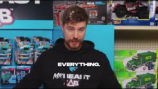 MrBeast Lab Exclusive Toys Merch Aisle Section at Target