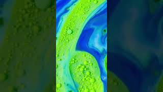 Satisfying paint mixing - The Ocean - Abstract art