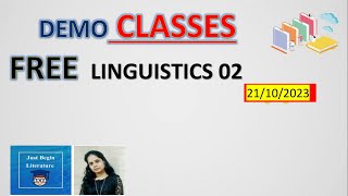 DEMO CLASS 2- Literature