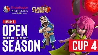 SNAPDRAGON MOBILE OPEN CUP 4 DAY 1 | Clash of Clans