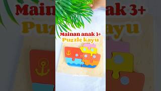 IDE BERMAIN ANAK | Mainan Puzzle #shorts #funlearning #sensoryplay