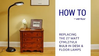 Changing the Verilux 27 Watt CFML27VLX Bulb