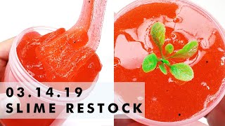 [03.14.19 RESTOCK] STRAWBERRY JAM SLIME ʕ•ᴥ•ʔ