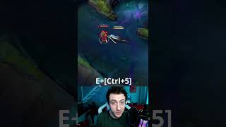 Yasuo exploit (E+[Ctrl+5]+Item+Q) #shorts