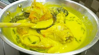 GULAI KUNING IKAN MAS / PANGEK MASIN MASAKAN TRADISIONAL ASLI PADANG