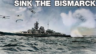 Kenneth More, Laurence Naismith, Dana Wynter | Full History, War Movie | Sink the Bismarck! English