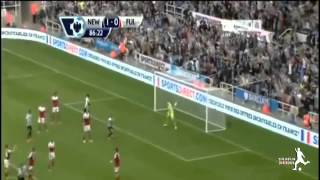 Hatem Ben Arfa Amazing Goal vs Fulham // New Castle-Fulham 1-0 2013 [HD]