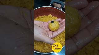 Perfect Laddu Recipe 😋😋 #shorts #youtubeshorts #diwalispecial #diwalirecipe #laddu