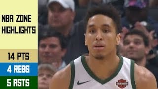 Malcolm Brogdon Highlights vs Raptors CFG2 - 14 Pts, 4 Rebs, 5 Asts (17.05.19)