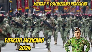 Militar ® Colombiano Reacciona A EJERCITO MEXICANO 2024  #EjércitoMexicano