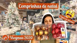 Comprinhas de natal 2020 🎄🛍️| luzes e ornamentos para árvore de natal | #vlogmas4 | Talita Ramos