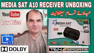 MEDIA SAT A10 Receiver Unboxing