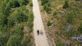 Cesta hrdinov SNP - 770km z Devína na Duklu - Zábery z dronu