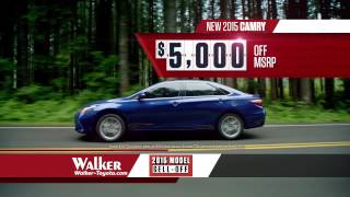 Walker Toyota - 2015 Model Sell-Off