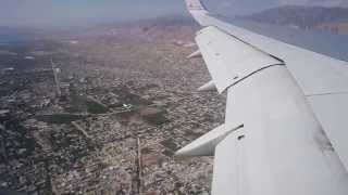 Flying into Port au Prince,  Haiti