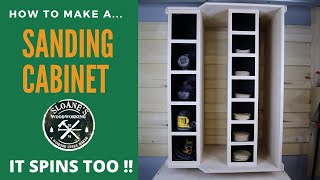 How To Make A Sanding Cabinet | Sanding Cabinet | Woodworking | DIY